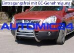 Frontbügel Bullenfänger Frontschutzbügel Rammschutz Nissan Qashqai Zulassung