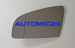 Spiegelglas LINKS Audi A6 4F2 4F5 A4 8E A3 Elektrisch Beheizt Convex