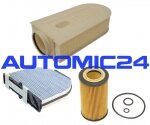 Inspektionspaket Mercedes Benz Ölfilter Luftfilter Aktivkohlefilter Filterpaket