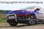 Frontbügel Bullenfänger Frontschutzbügel Rammschutz Honda CRV Zulassung