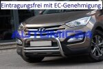 Frontbügel Bullenfänger Frontschutzbügel Rammschutz Hyundai Santa Fe Zulassung