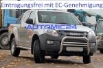 Frontbügel Bullenfänger Frontschutzbügel Rammschutz Isuzu D-Max Zulassung
