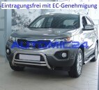 Frontbügel Bullenfänger Frontschutzbügel Rammschutz Kia Sorento Zulassung