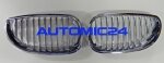 BMW E60 E61 03-10 Nieren Kühlergrill Sport Touring Limousine Chrom M5