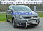 Frontbügel Bullenfänger Frontschutzbügel Rammschutz VW Caddy Sharan Zulassung