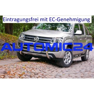 Frontb&uuml;gel Bullenf&auml;nger Frontschutzb&uuml;gel Rammschutz VW Amarok Zulassung