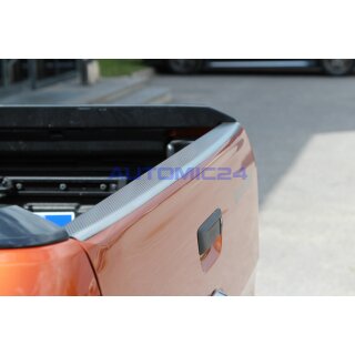Ladekantenschutz Ford Ranger 12- Edelstahl Kofferraum Leiste Hinten Stossstange Schutz