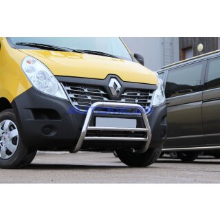 Frontb&uuml;gel Bullenf&auml;nger Frontschutzb&uuml;gel Rammschutz Opel Movano Reanult Master